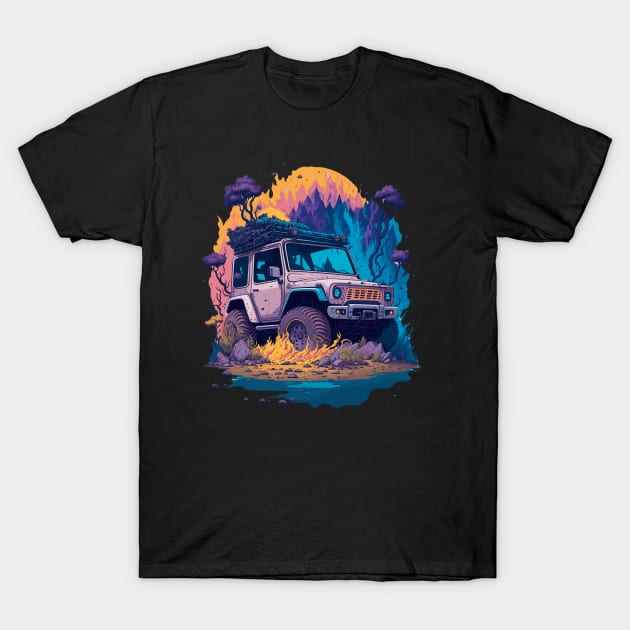 Off road T-Shirt by remixer2020